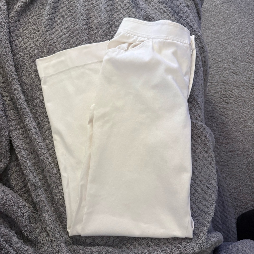 White Ralph Lauren Trouser Pants